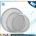 Washable and reusable 8inch 12inch 30cm 14inch stainless steel /aluminum pizza screen pan